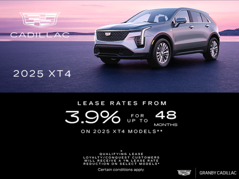 The 2025 XT4: Urban Elegance Redefined