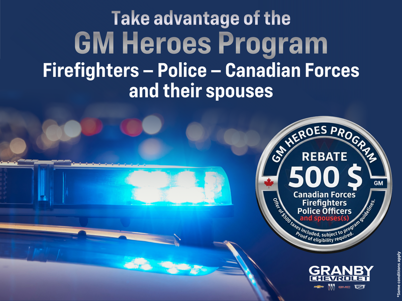 GM Heroes Program: $500 Discount