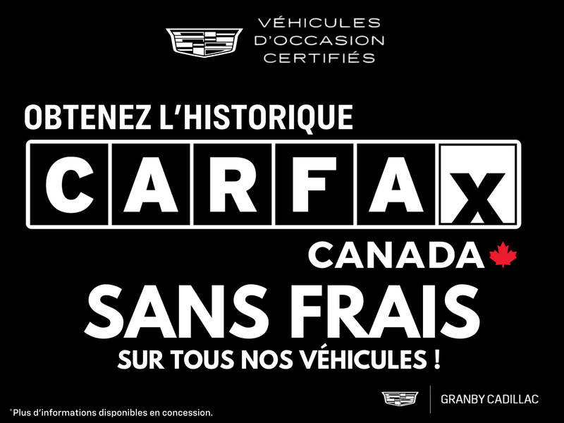 Obtenez l’historique CARFAX