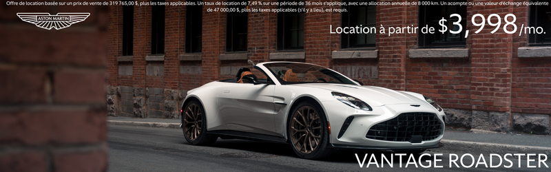 vantage roadster