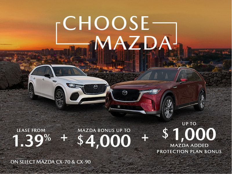 The Choose Mazda event