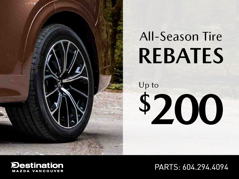 All-Season Tire Rebates