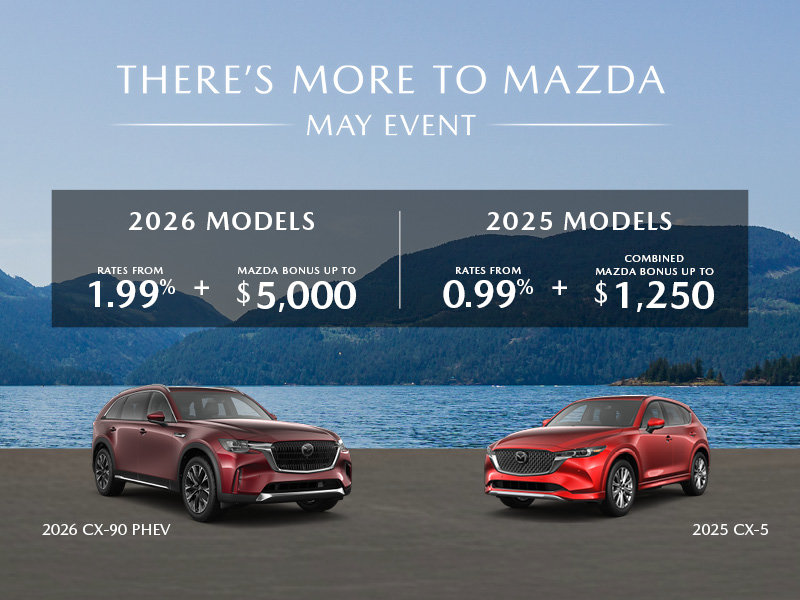 There's More to Mazda - May Offers