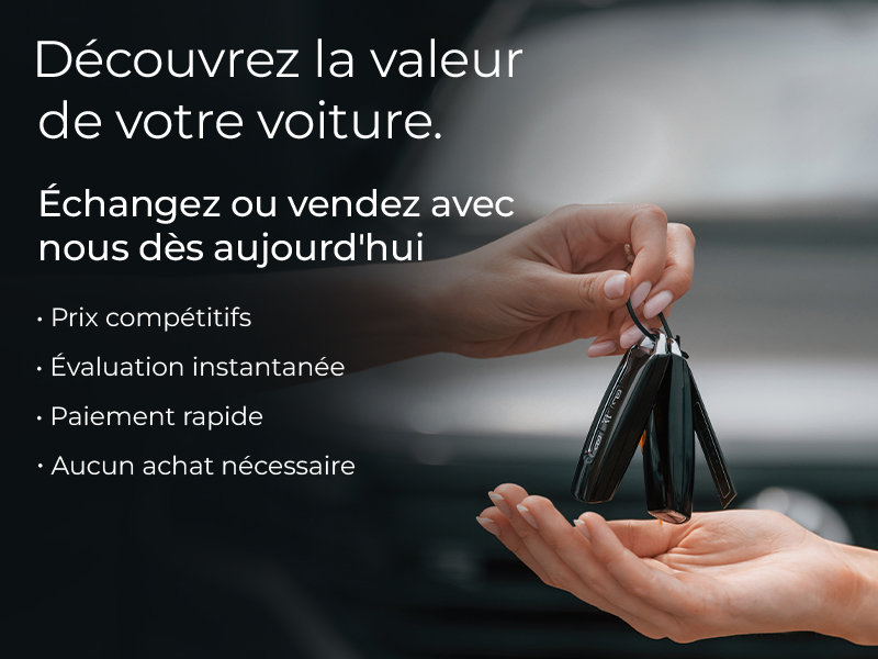 Découvrez la valeur de votre voiture
