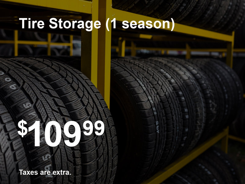 Tire Storage Special
