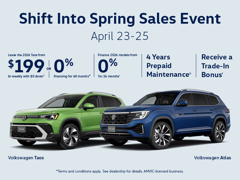 Shift Into Spring Sales Event | April 23–25