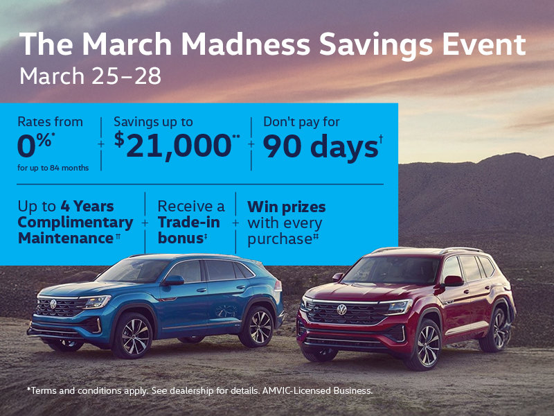 The March Madness Savings Event