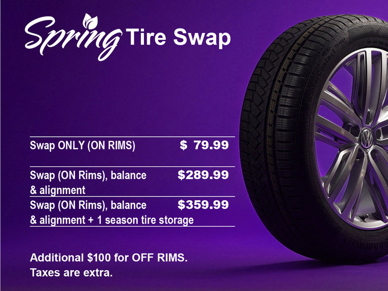 Tire Swap Special