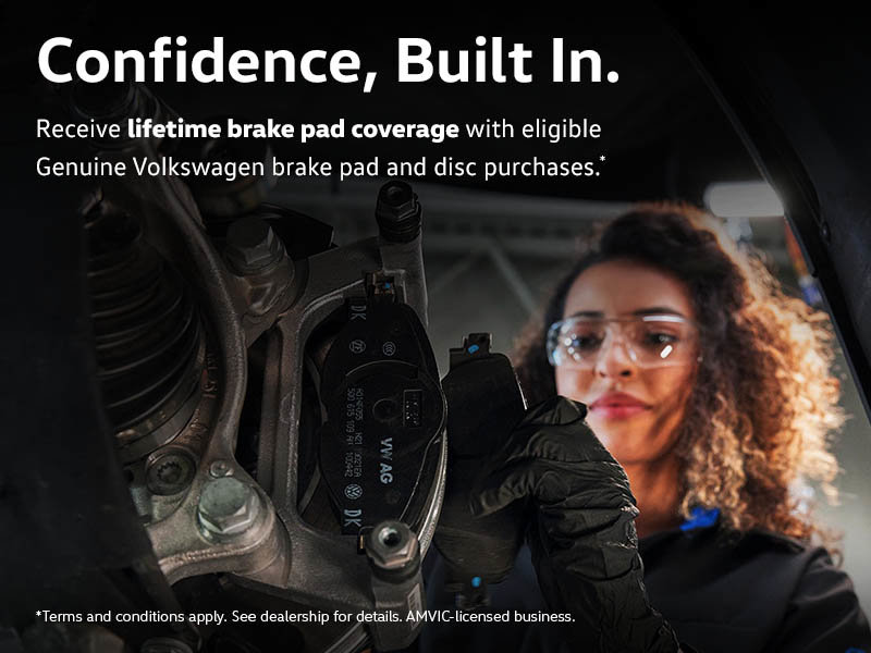 Lifetime Brake Pad Coverage Starts Here