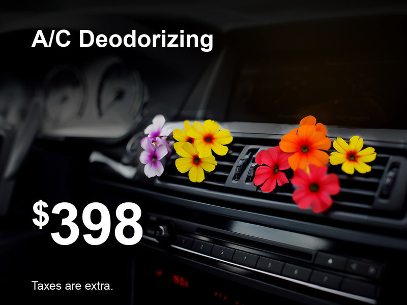A/C Deodorizing Special