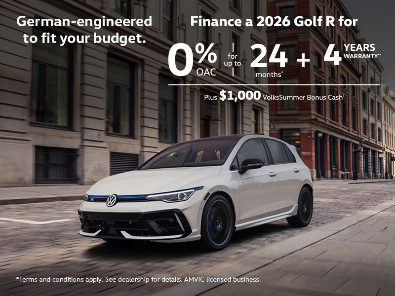 Get the 2026 Volkswagen Golf