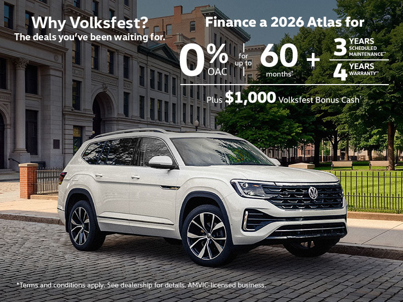 Get the 2026 Volkswagen Atlas