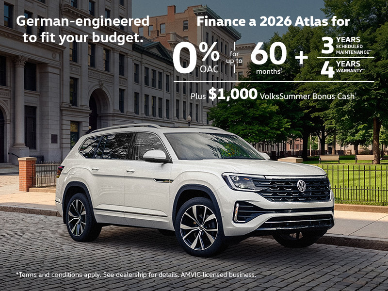 Get the 2026 Volkswagen Atlas