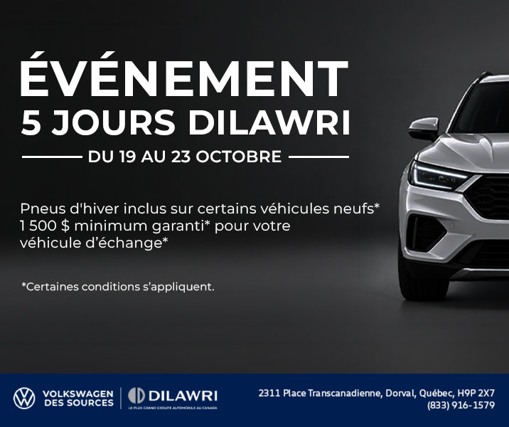 Événement 5 jours Dilawri