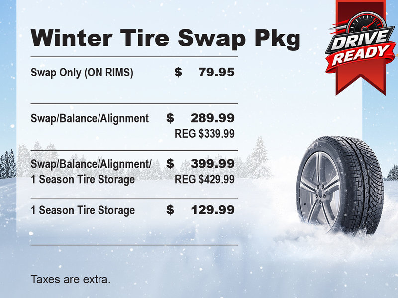 Winter Tire Swap Special