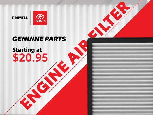 Genuine Toyota Engine Air Filter