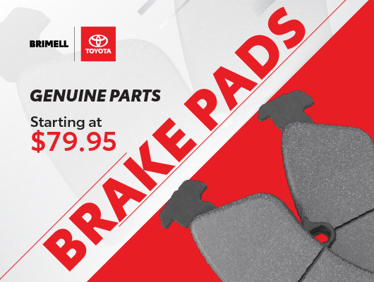 Genuine Toyota Brake Pads