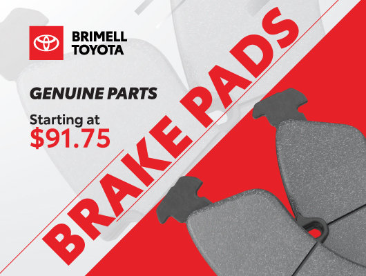 Genuine Toyota Brake Pads