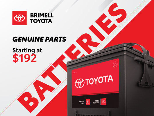 Genuine Toyota Batteries