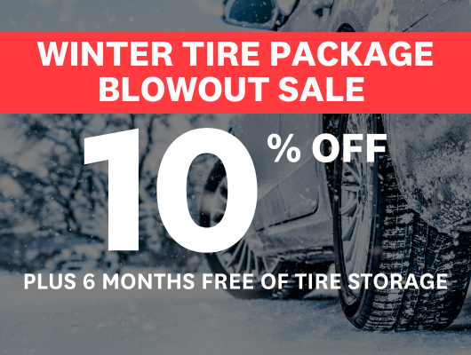 Winter Tire Package Blowout Sale