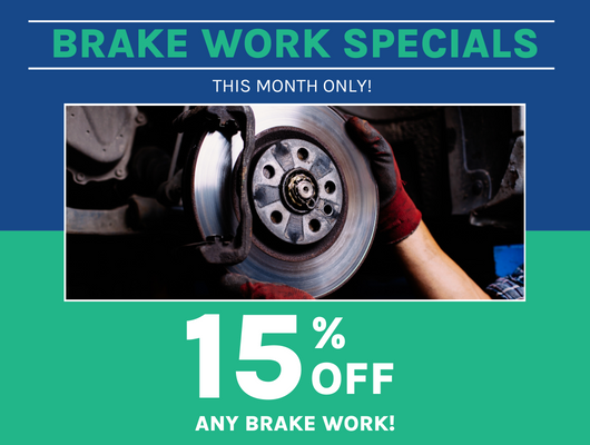 Brake Service Discount