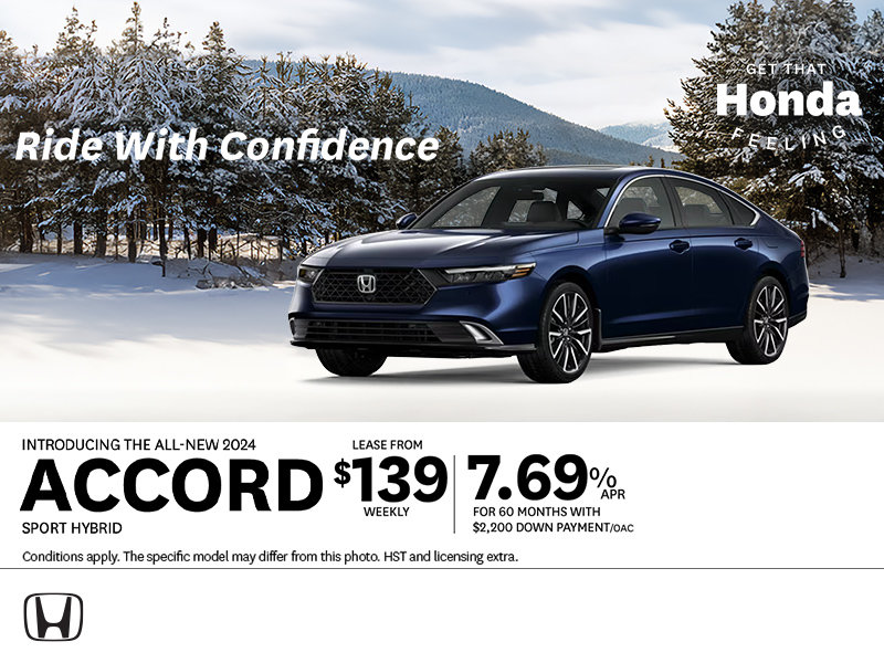 GET THE 2024 ACCORD