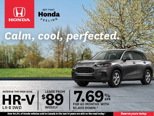 Get the 2024 Honda HR-V!