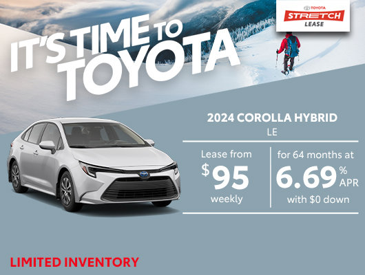 It's Time To Toyota - Corolla Hybrid