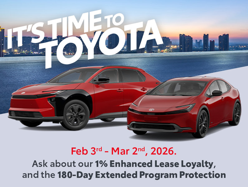 It's Time To Toyota
