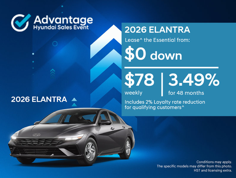 Advantage Sales Event - Elantra