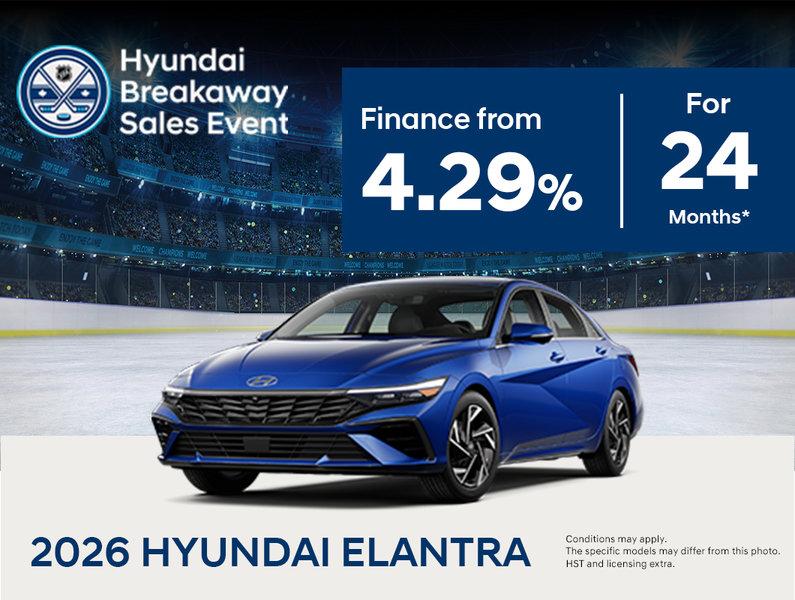 Breakaway Sales Event - Elantra