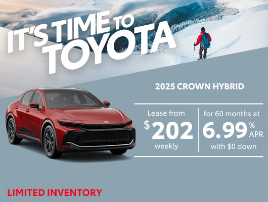 It's Time To Toyota - Crown