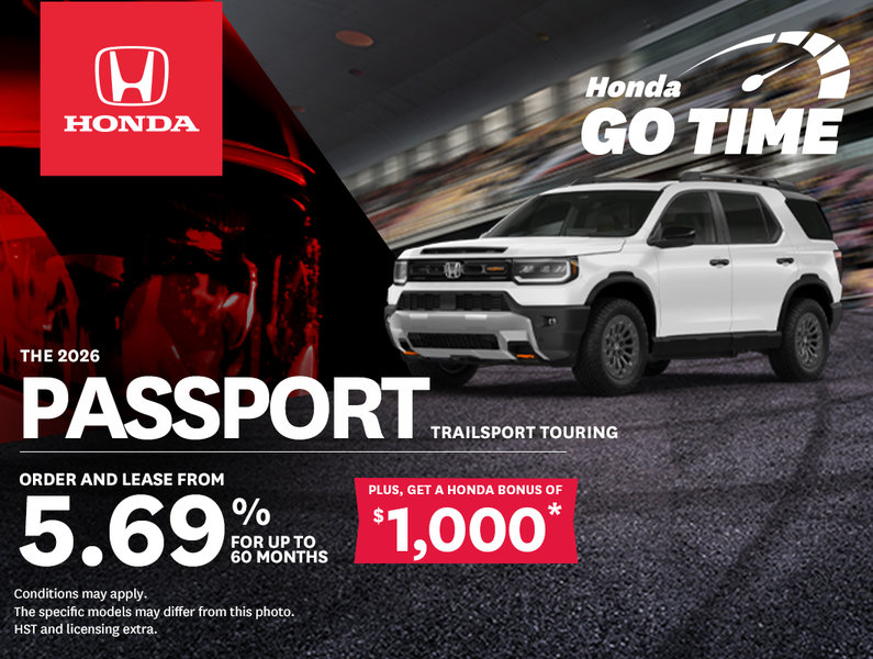 2026 Honda Passport Trailsport Touring