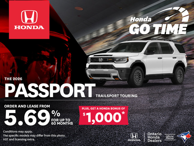 2026 Honda Passport Trailsport Touring