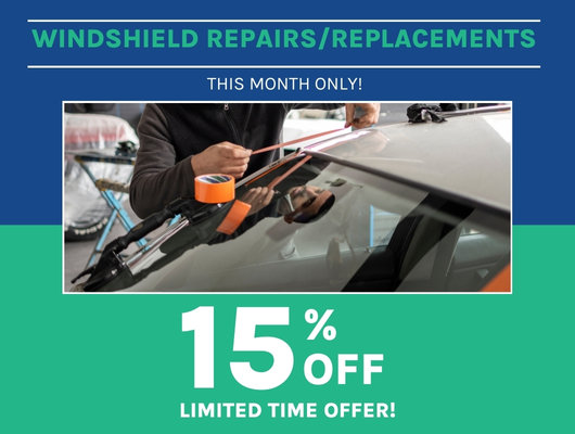 Windshield Repair Discount