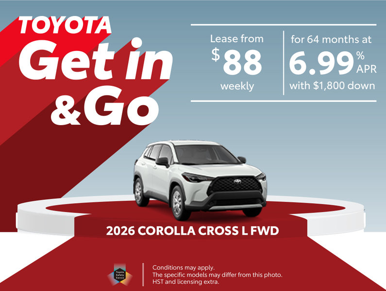 Get In & Go Event - Corolla Cross