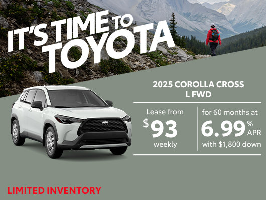 It's Time to Toyota Event - Corolla Cross