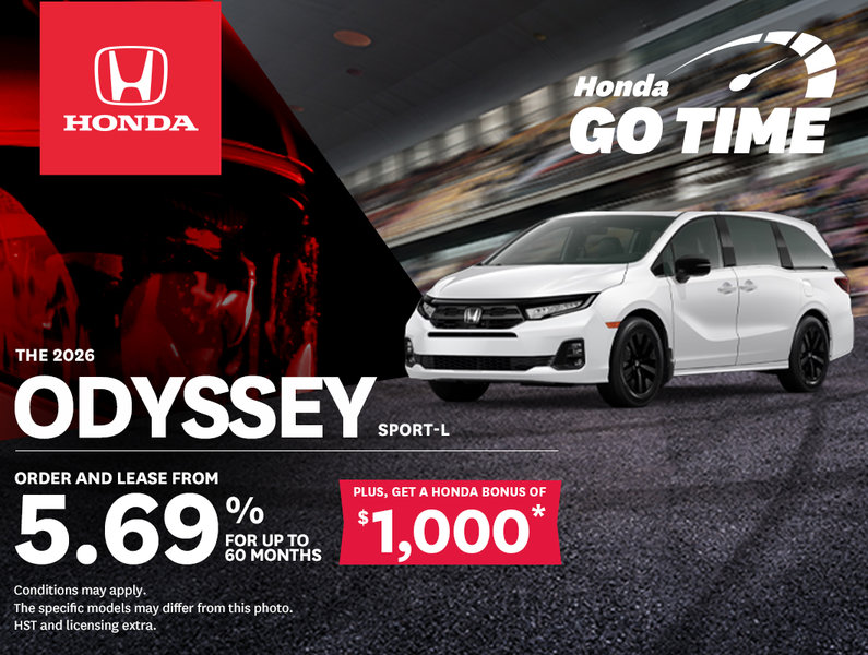 2026 Honda Odyssey Sport-L