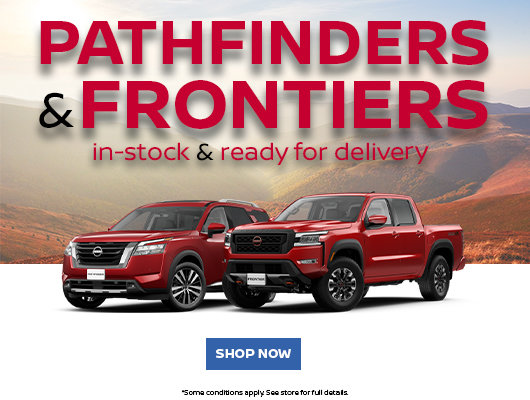 Pathfinders & Frontiers In-Stock at Midway Nissan