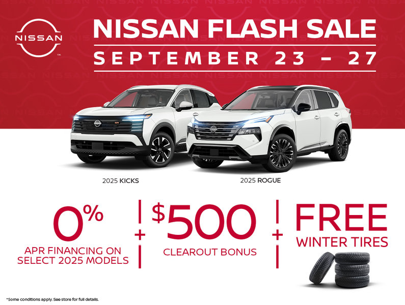 Nissan Flash Sale