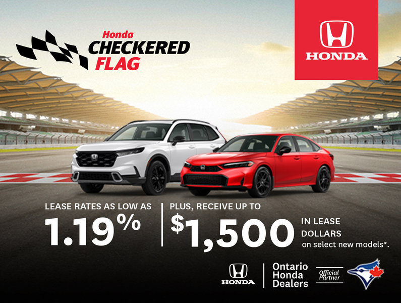 Honda Checkered Flag