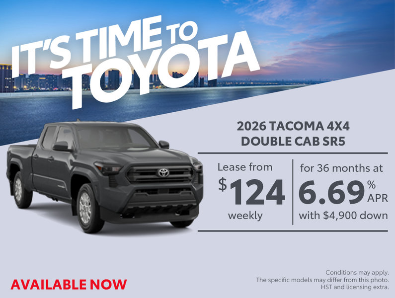 It's Time To Toyota - Tacoma