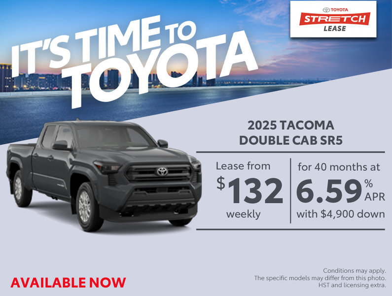 It's Time To Toyota - Tacoma