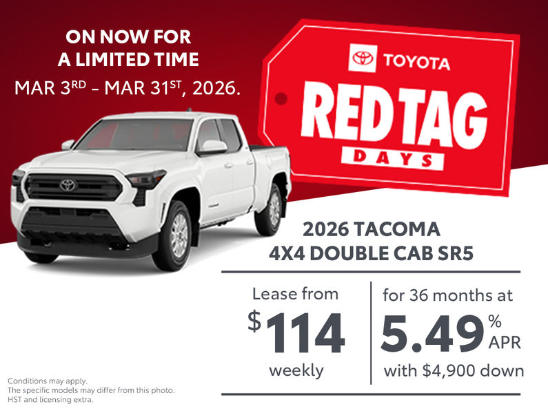 Red Tag Days - Tacoma