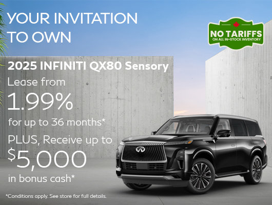 Your Invitation to Own Event - QX80