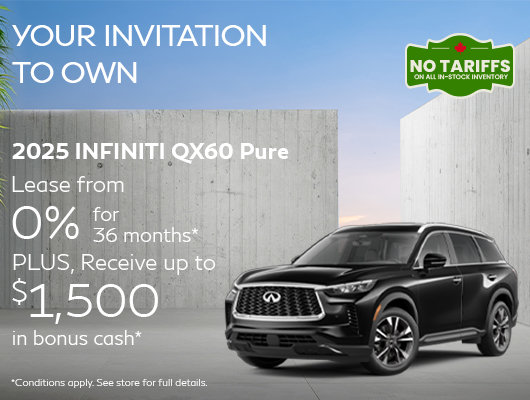 Your Invitation to Own Event - QX60