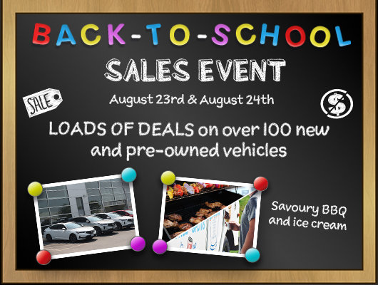 Acura Back To School Sales Event