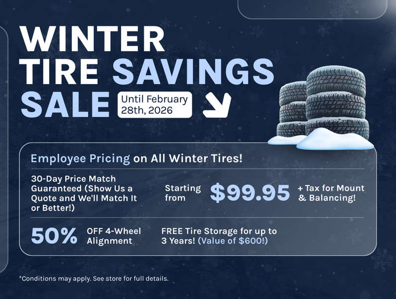 Winter Tire Savings Sale