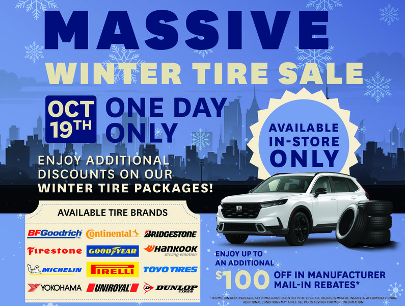 Massive One Day Tire Sale