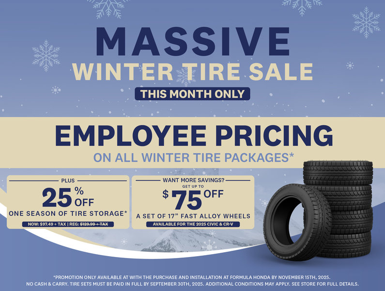 Massive Winter Tire Sale